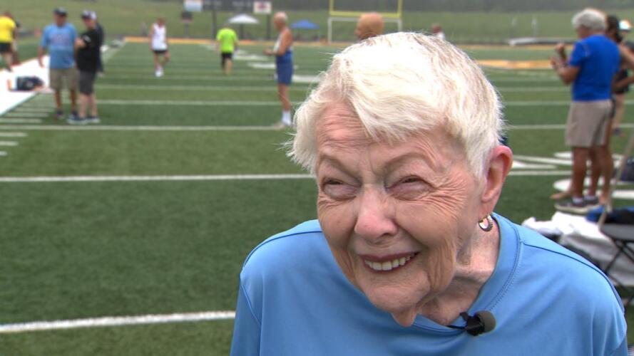 Sara Dutton was 71 when she did her first marathon.