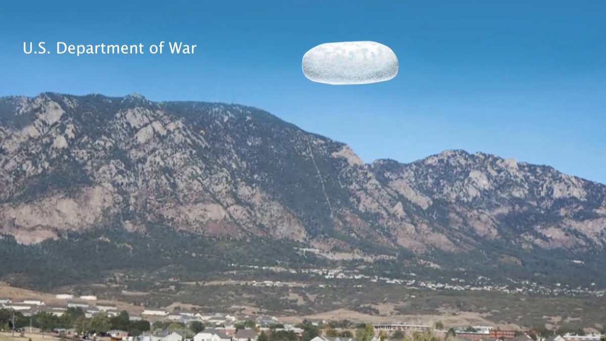 Mystery ‘potato-shaped’ figure hovering over Cheyenne Mountain reported in latest UFO files