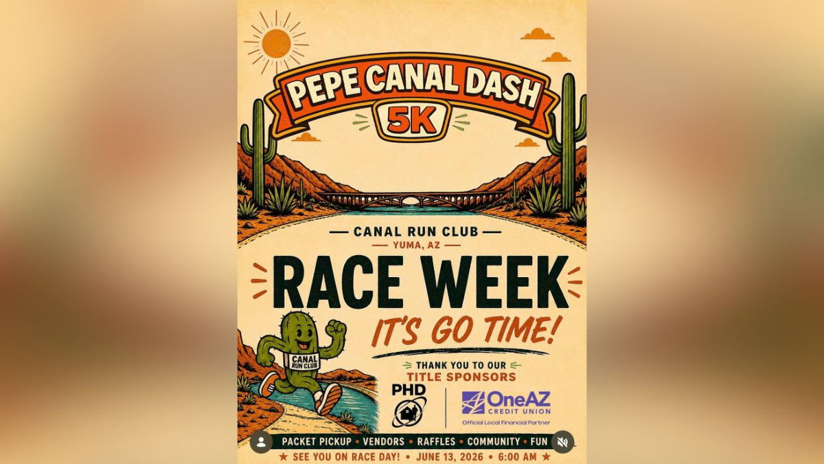 Local run club in Yuma to host Pepe Canal Dash 5K this weekend