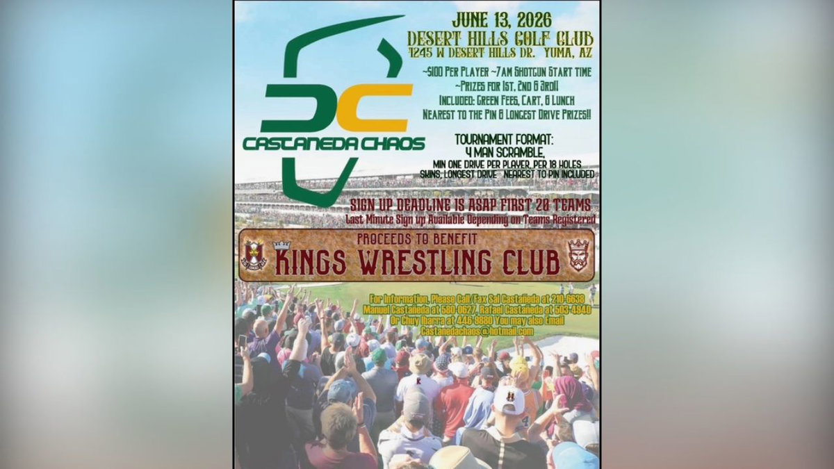 26th Annual Castaneda Chaos Golf Tournament happening this weekend