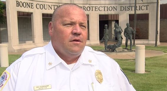 Gale Blomenkamp retires from Boone County Fire Protection District
