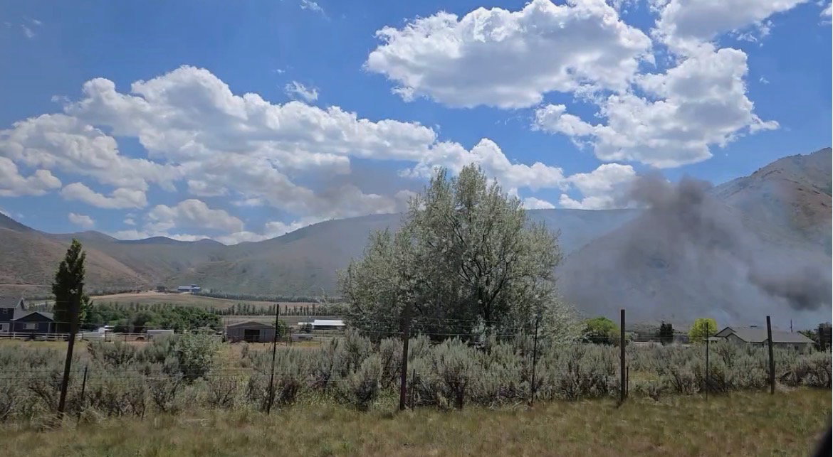 ‘Gap Fire’ grows to 200 acres between Inkom and Pocatello