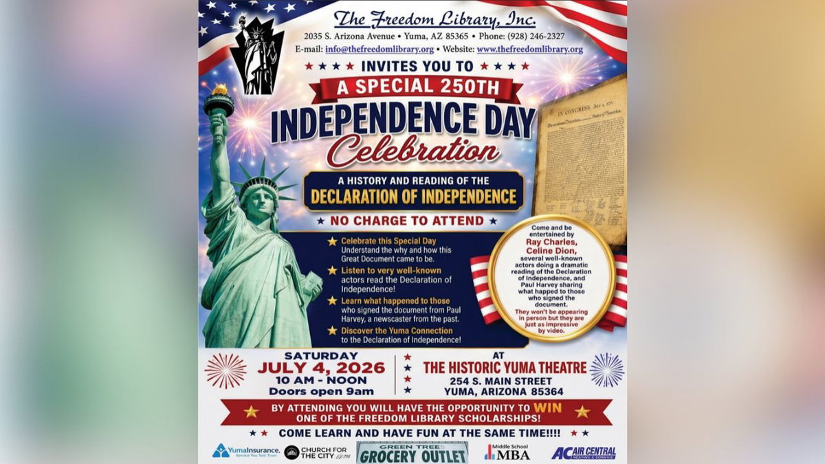 Freedom Library to host Independence Day Celebration