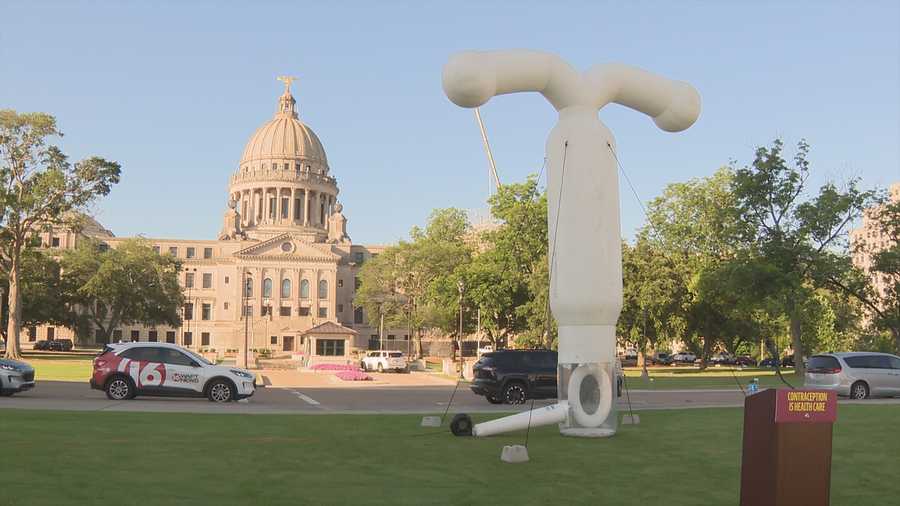 A 20-foot inflatable intrauterine device