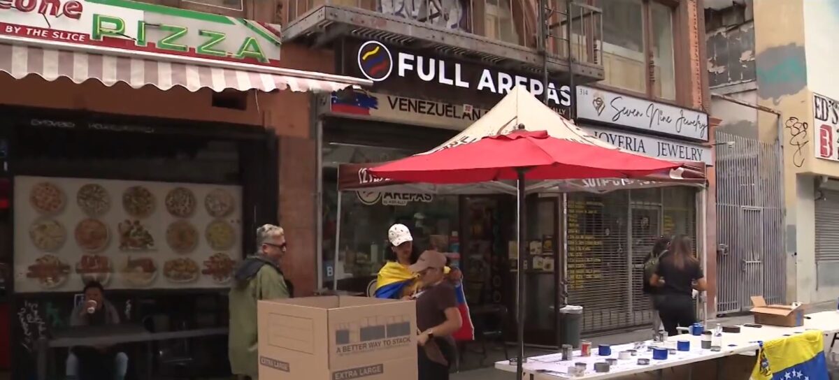 The owner of the Venezuelan restaurant