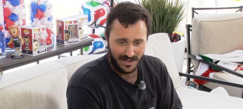 A Sacramento man is on a mission to watch all 104 FIFA World Cup 2026 matches while livestreaming from a couch downtown. It's being dubbed the ultimate summer activity.