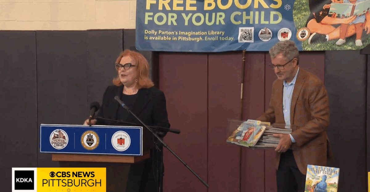 Pittsburgh is expanding its effort to get free books into the hands of kids through Dolly Parton's Imagination Library.
