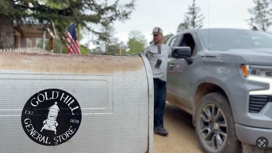 A family has returned to the small Colorado mountain town of Gold Hill for the first time in 44 years