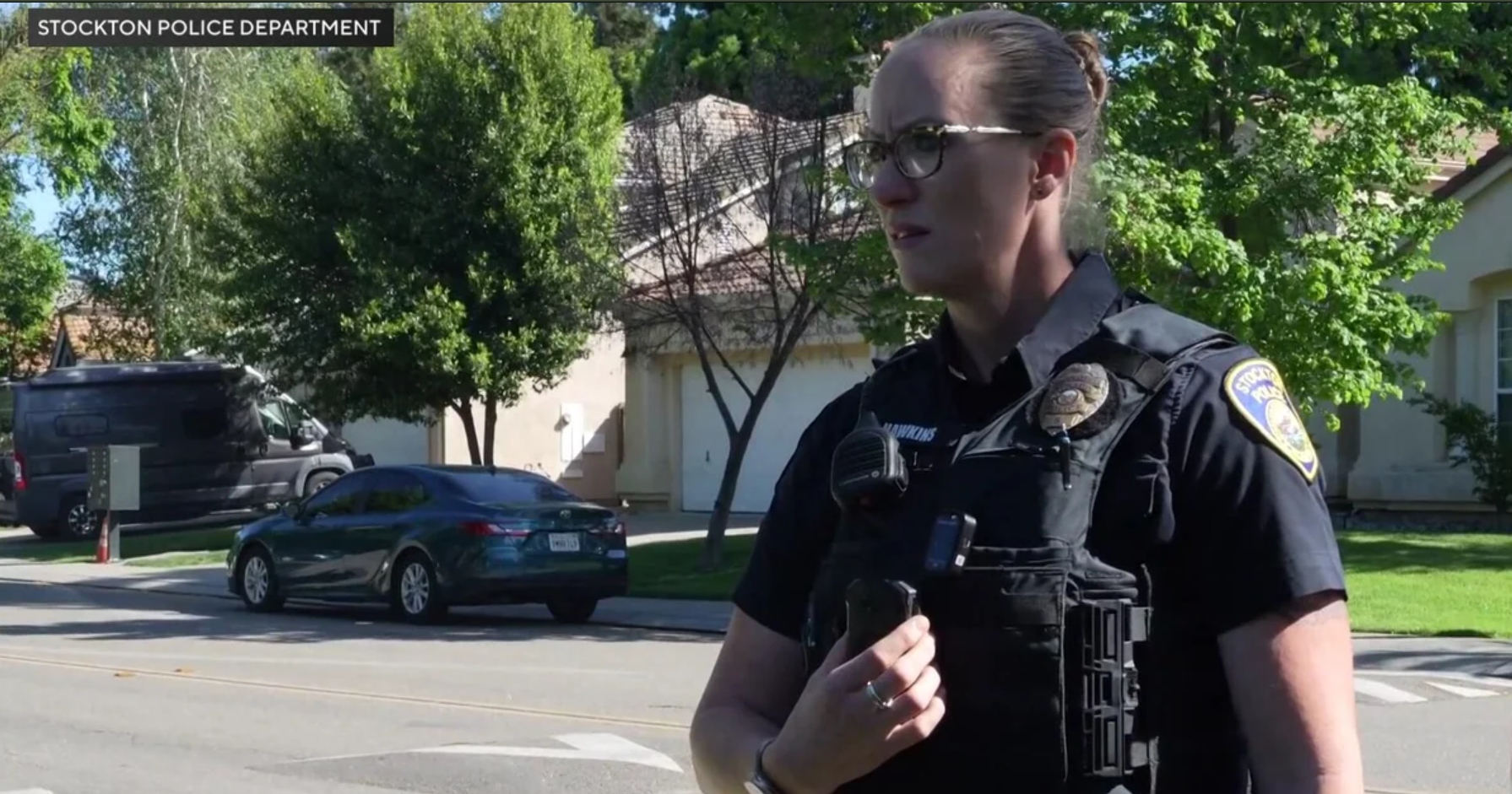 Stockton police officers are now equipped with body cameras that can translate conversations in real time.