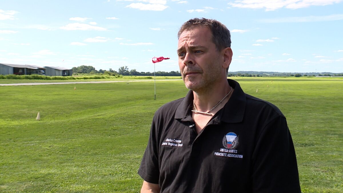 News of the crash spread quickly to Falcon Skydiving