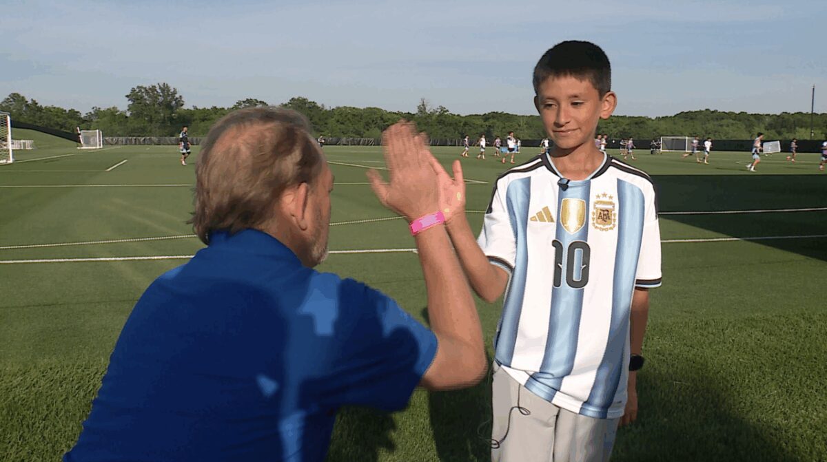 The 10-year-old boy from Olathe