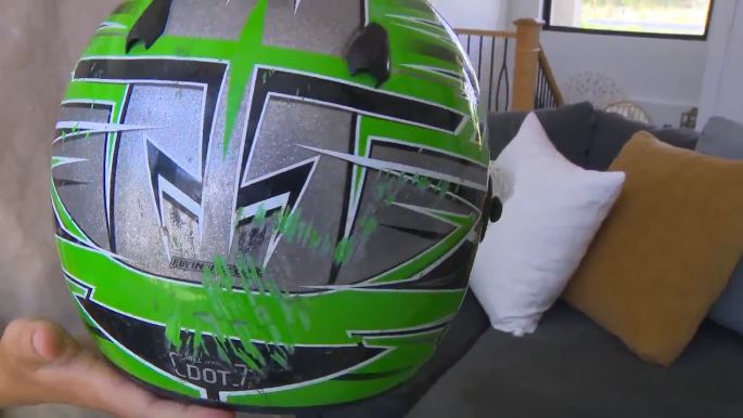 A Utah family is sharing their story after a 14-year-old's full-face helmet saved his life during an e-bike crash in July 2025.