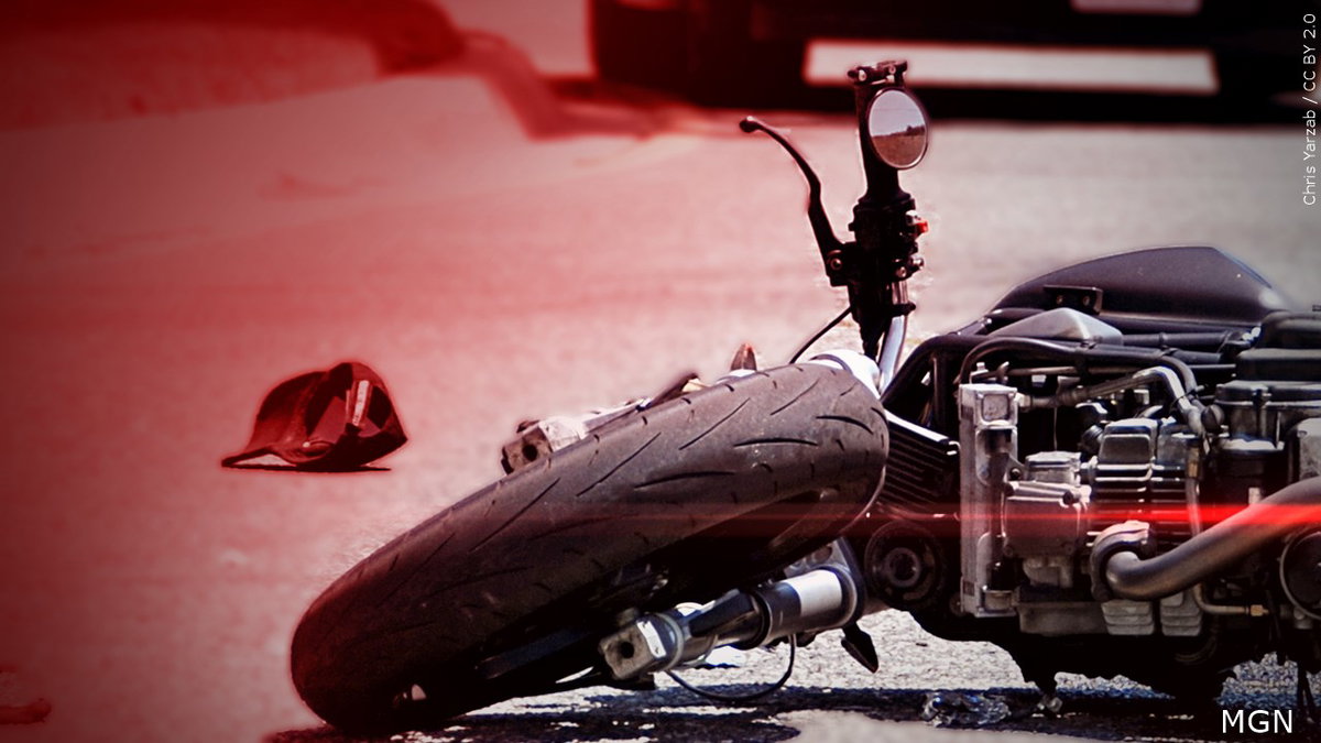 Motorcycle crash leads to slowdown on northbound State Route 62