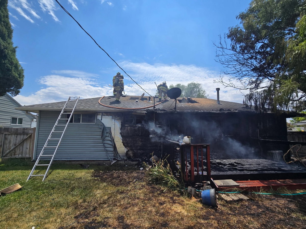 House fire displaces Pocatello family