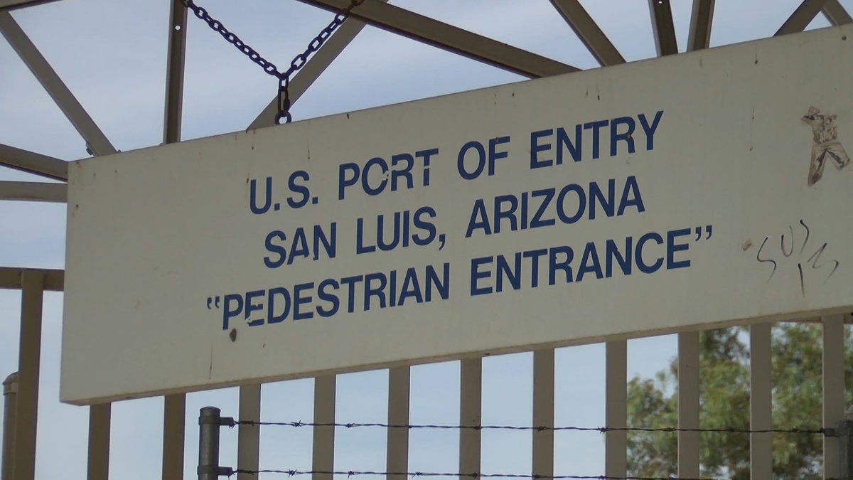CBP warns travelers of delays and construction at San Luis I Port of Entry