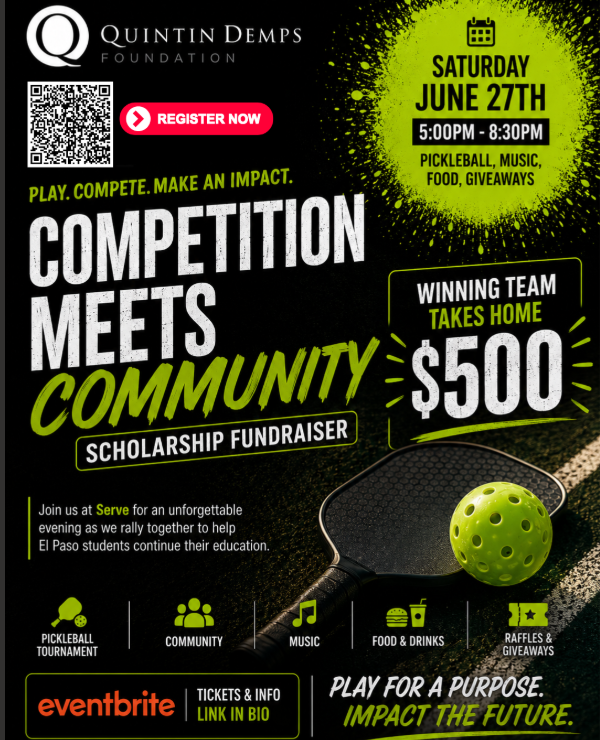 Quintin Demps Foundation Presents: Weekend of Impact Scholarship Fundraiser & Pickleball Tournament