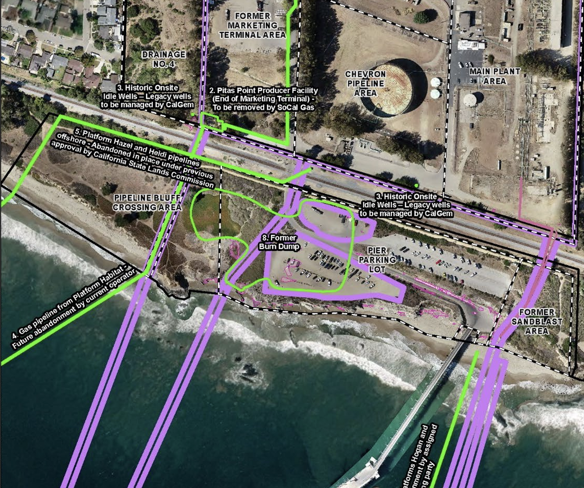 Chevron Continues the Decommission of Oil Facilities in Carpinteria Including Pipeline Removal