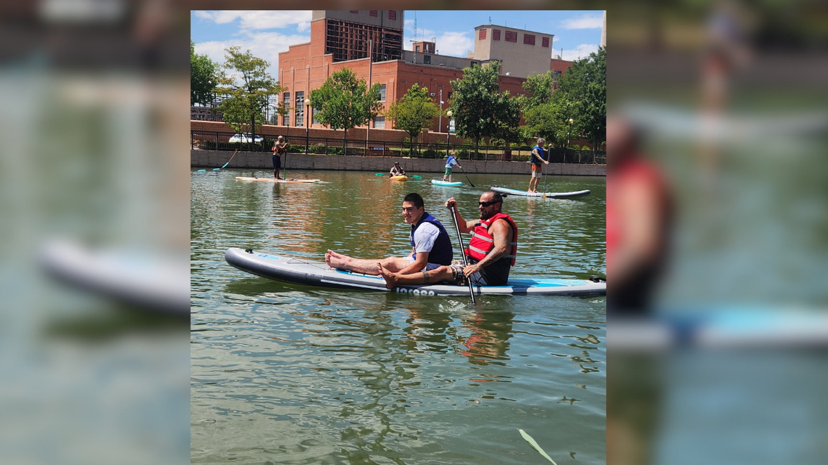 Autism parent gives free water sport lessons to children on the spectrum