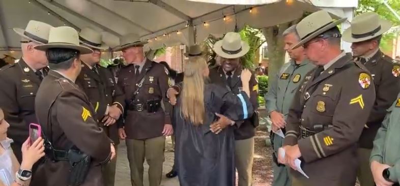 Hundreds gathered Thursday at McDaniel College to celebrate Westminster High School's graduation