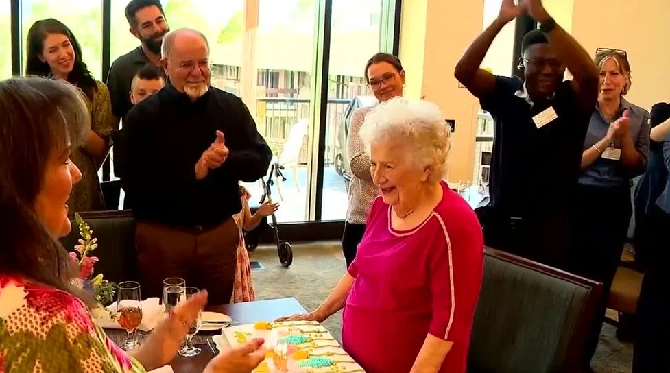 Ruby Begley celebrated her 105th birthday with family and friends at Highland Farms Senior Living Community.