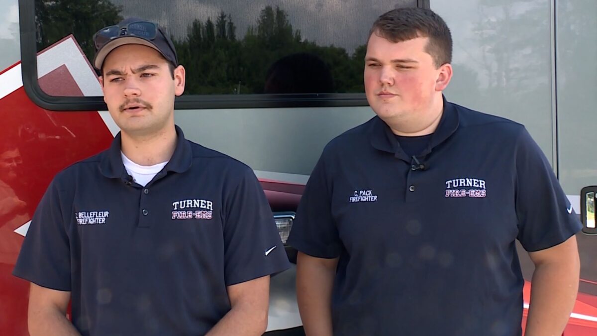 2 Maine EMTs received their first Stork Pins after delivering a baby in a grocery store parking lot.