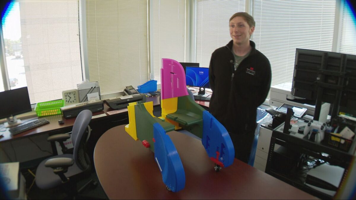 3D printed wheelchairs are creating brighter futures at Monroe Carell Jr. Children's Hospital.