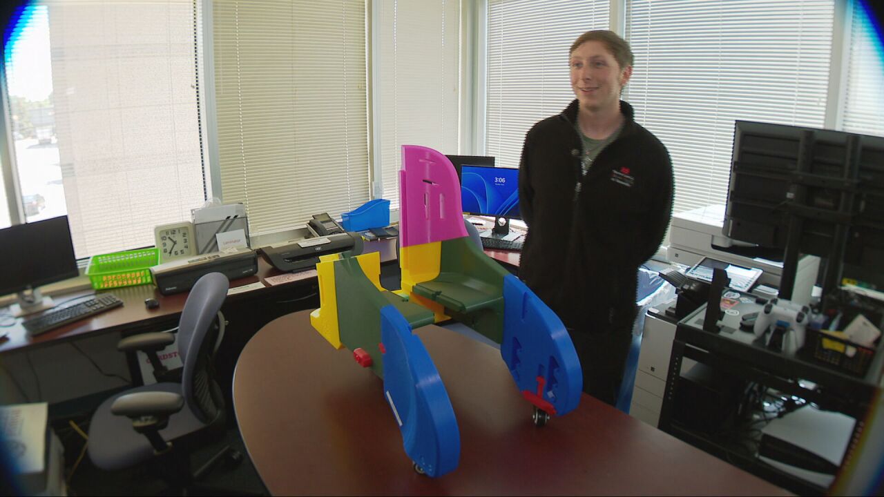 3D printed wheelchairs are creating brighter futures at Monroe Carell Jr. Children's Hospital.