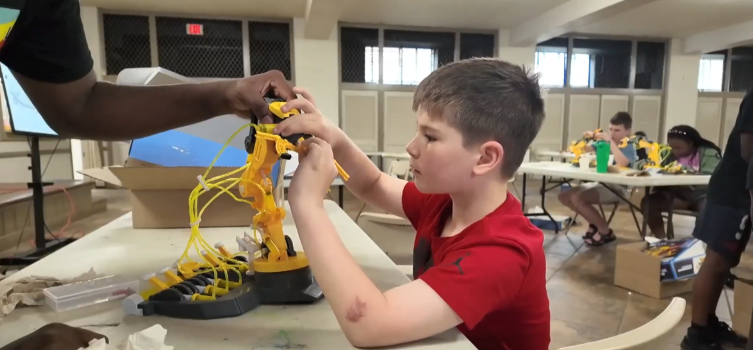 Atlanta nonprofit's STEM summer camp inspires students to dream bigger through robotics.