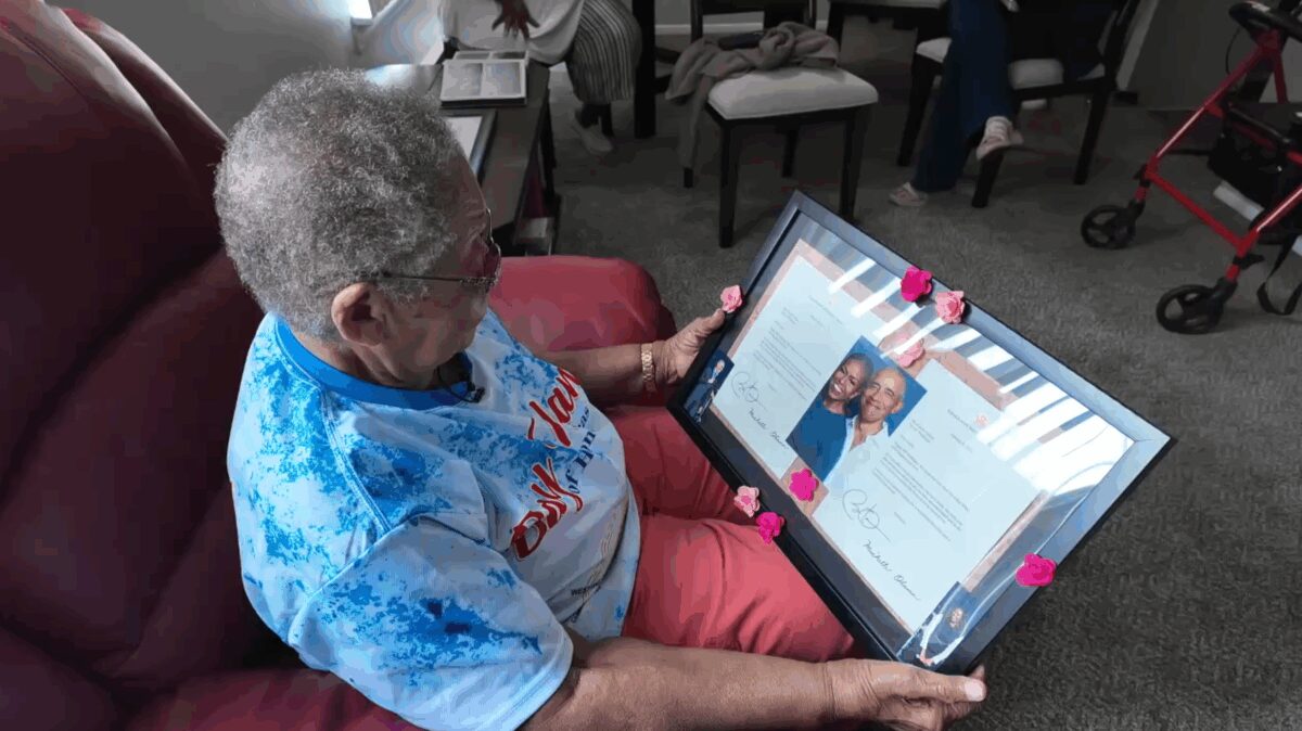 A 92-year-old Southgate woman lost nearly everything in a devastating apartment fire last October — including a treasured letter from former President Barack Obama sent on her 80th birthday. Now