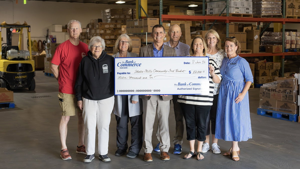 Community Food Basket receives $12