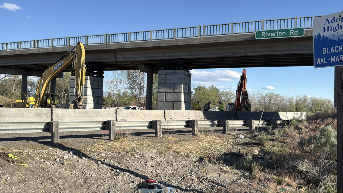 Riverton Road Bridge replacement project continues near Blackfoot
