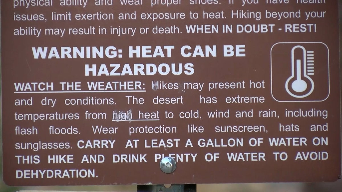 Palm Springs Fire Department urge hikers to stay safe hiking during summer
