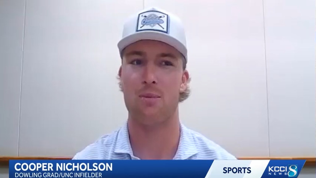 Infielder Cooper Nicholson starts for North Carolina