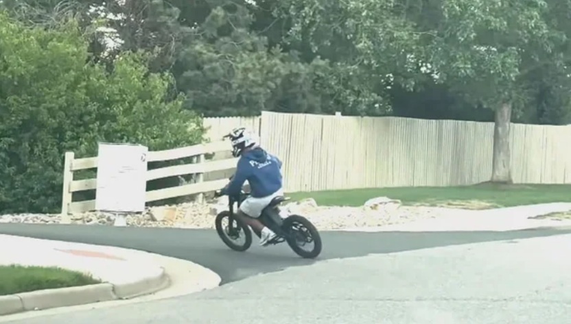 A juvenile in Colorado tried to get away from Arapahoe County deputies while riding an e-bike.