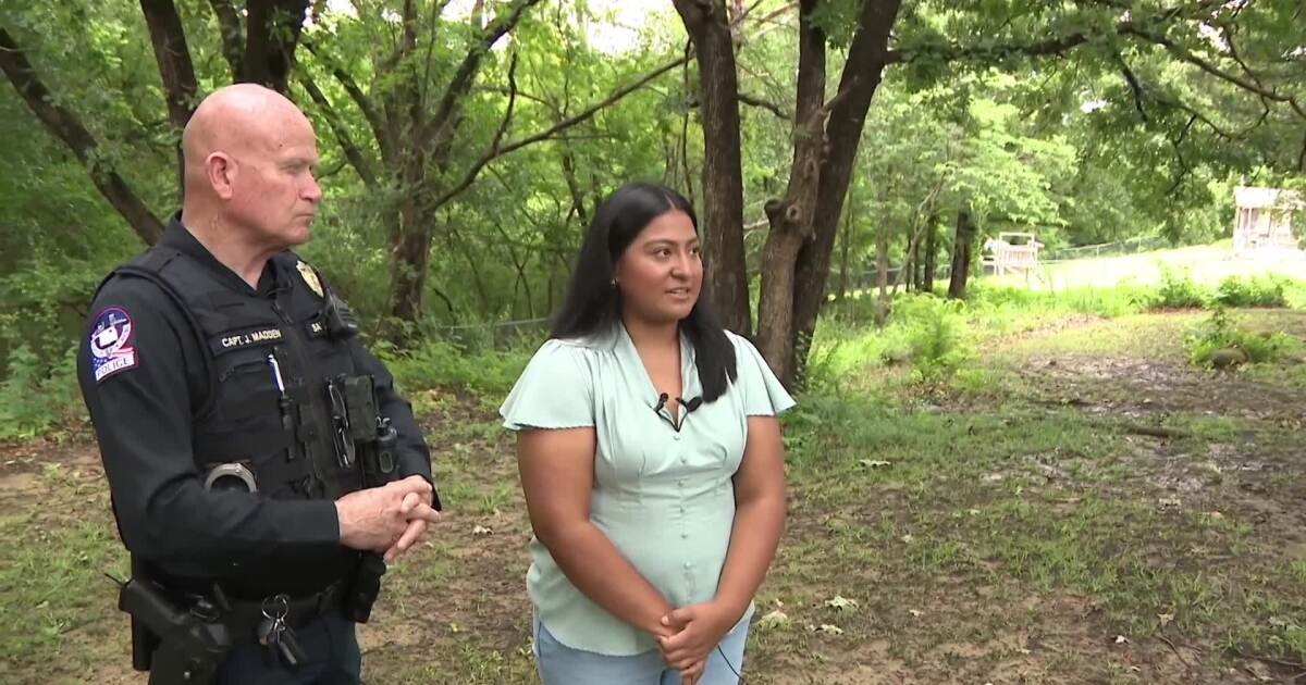 For the first time since her kidnapping