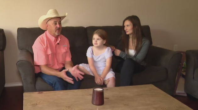 North Texas girl meets donor's family in emotional first meeting.