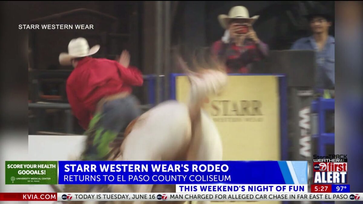 Saddle up for Starr Western Wear’s weekend rodeo in El Paso