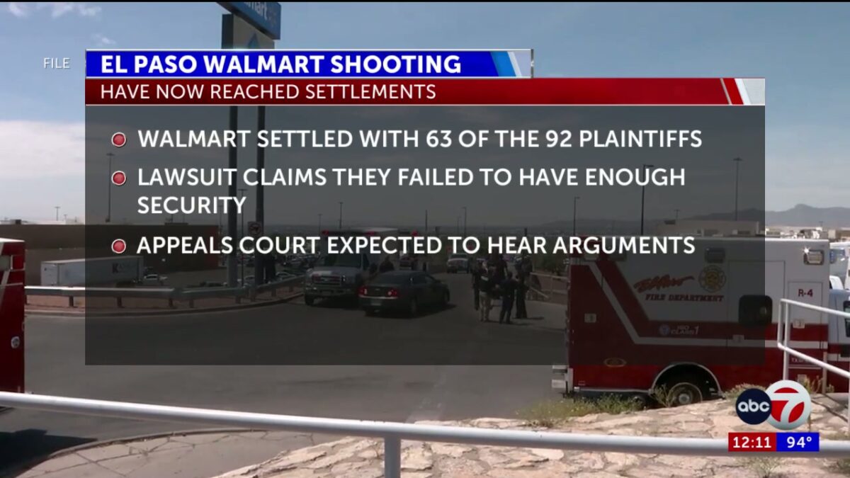 Walmart reaches settlements with 63 plaintiffs