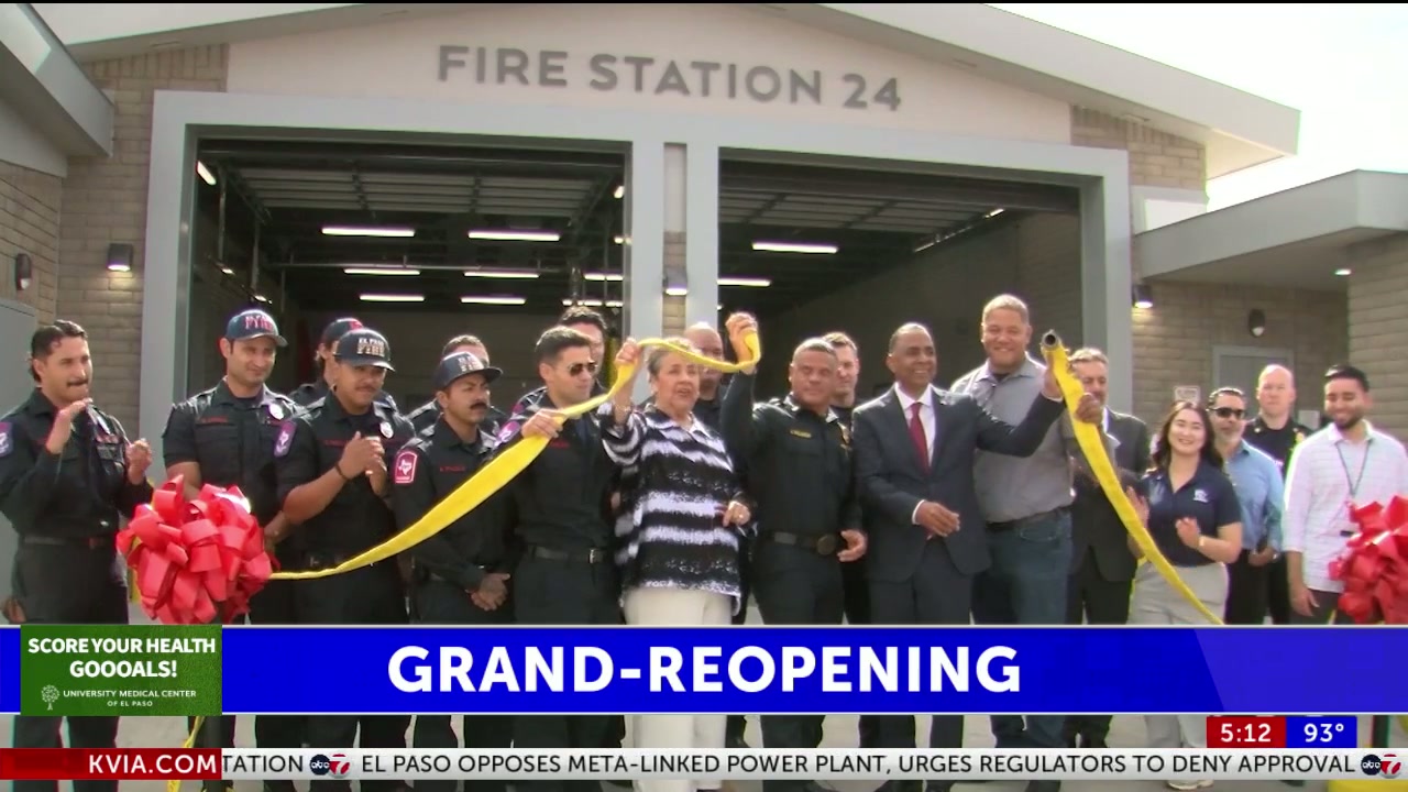 City unveils renovations at East El Paso fire station