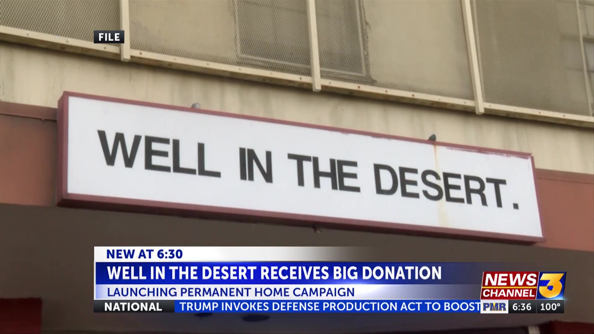 Well In The Desert receives $1 million donation to launch permanent home campaign