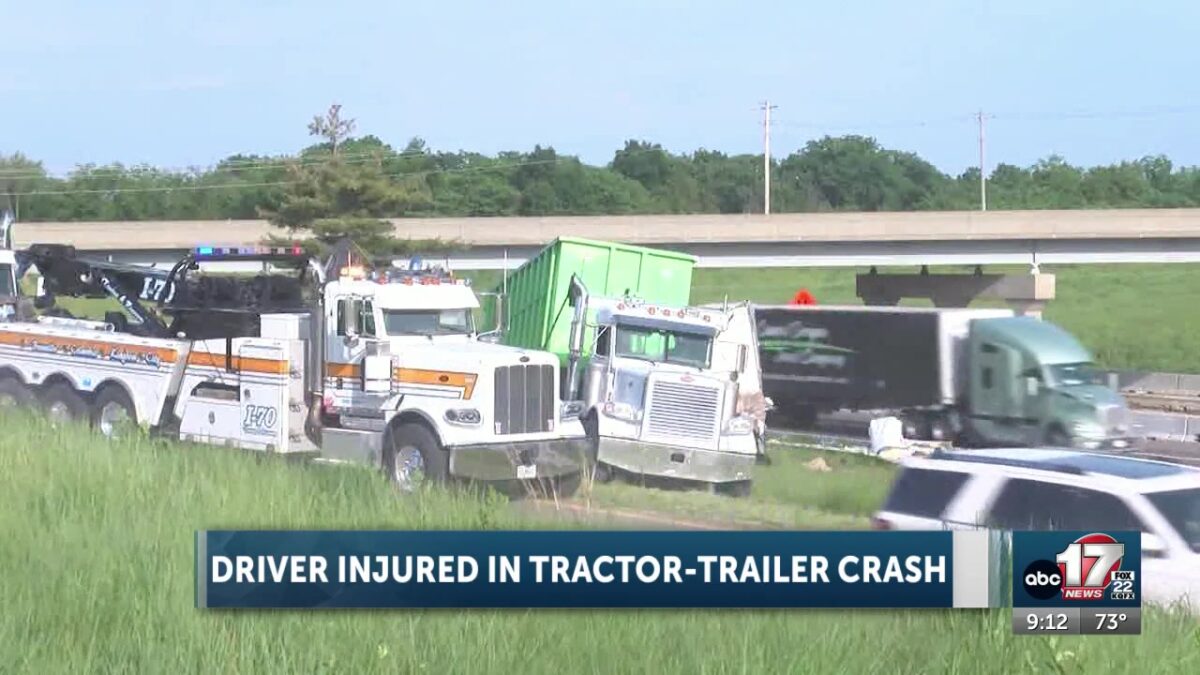 Cheese truck crash snags traffic on Interstate 70