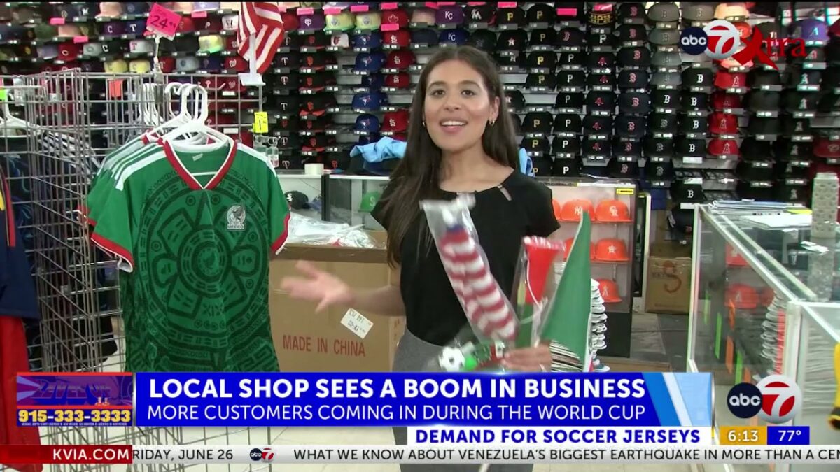 World Cup fever boosts soccer jersey sales for El Paso shops