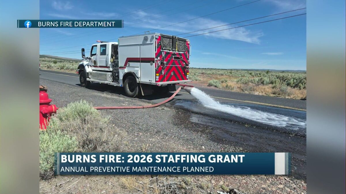 Burns Fire Department receives funding for summer staffing boost