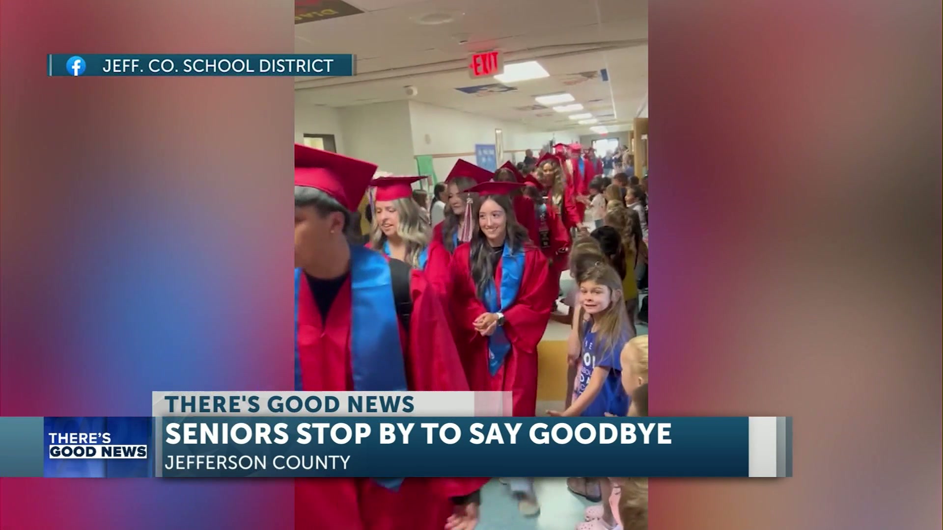 There’s Good News: Jefferson County graduates stop by elementary and middle school to say farewell