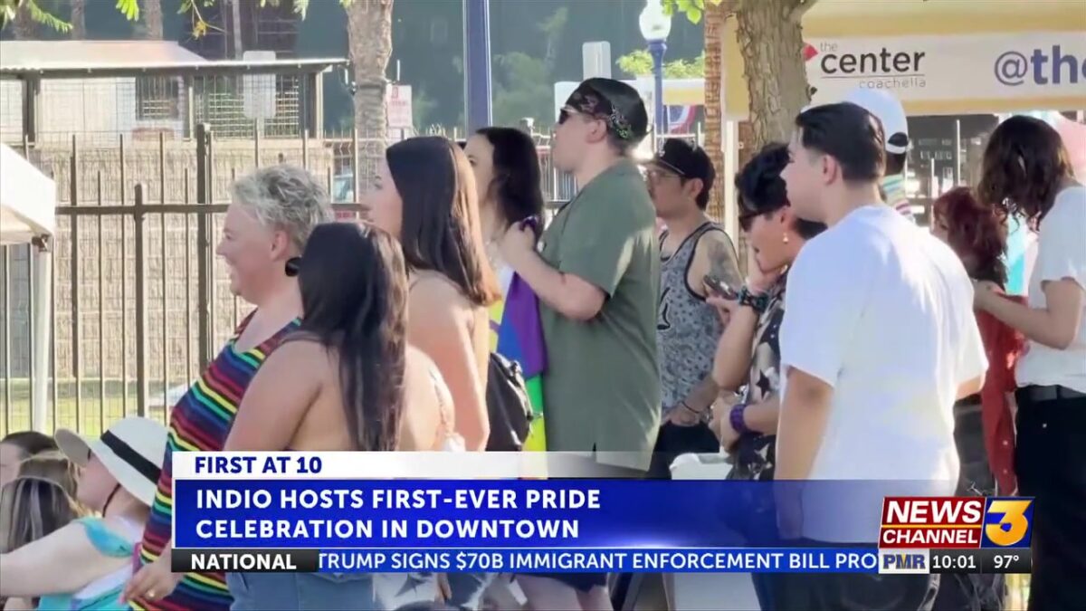Indio hosts first-ever Pride celebration in downtown