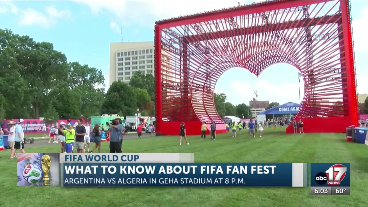 FIFA Fan Fest kicks off as Argentina takes on Algeria in Kansas City