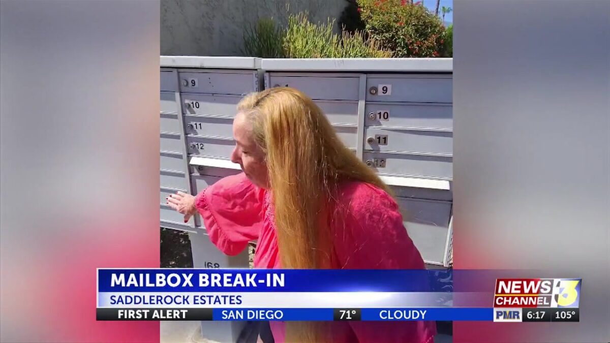 Thieves pry open mailboxes at gated Palm Springs community and residents fear they’re not the last
