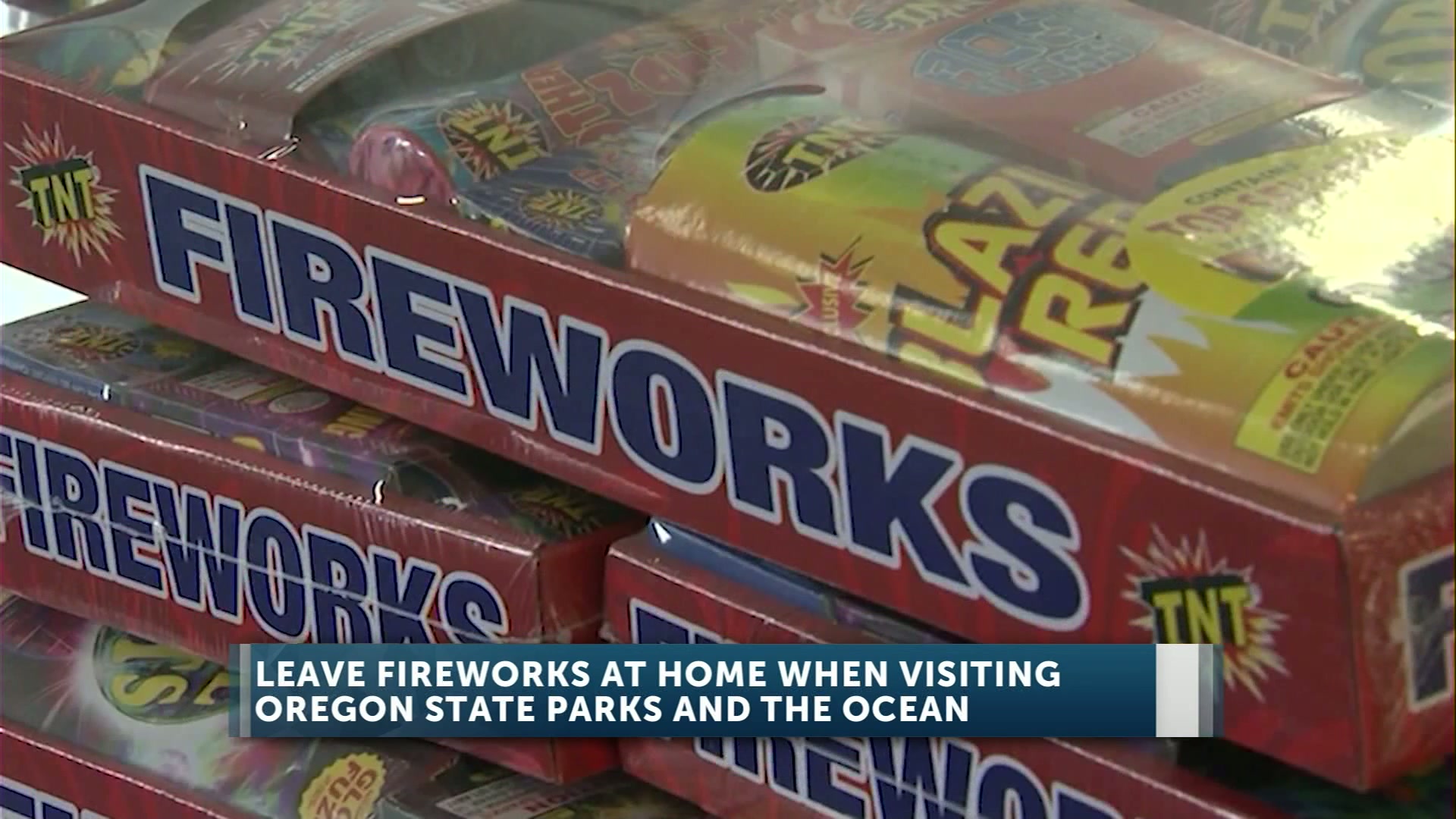 Oregon State Parks reminds visitors to leave the fireworks at home this 4th of July weekend