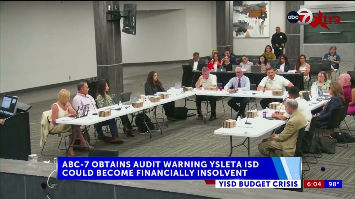 ABC-7 obtains audit warning YISD could become financially insolvent within 2 years