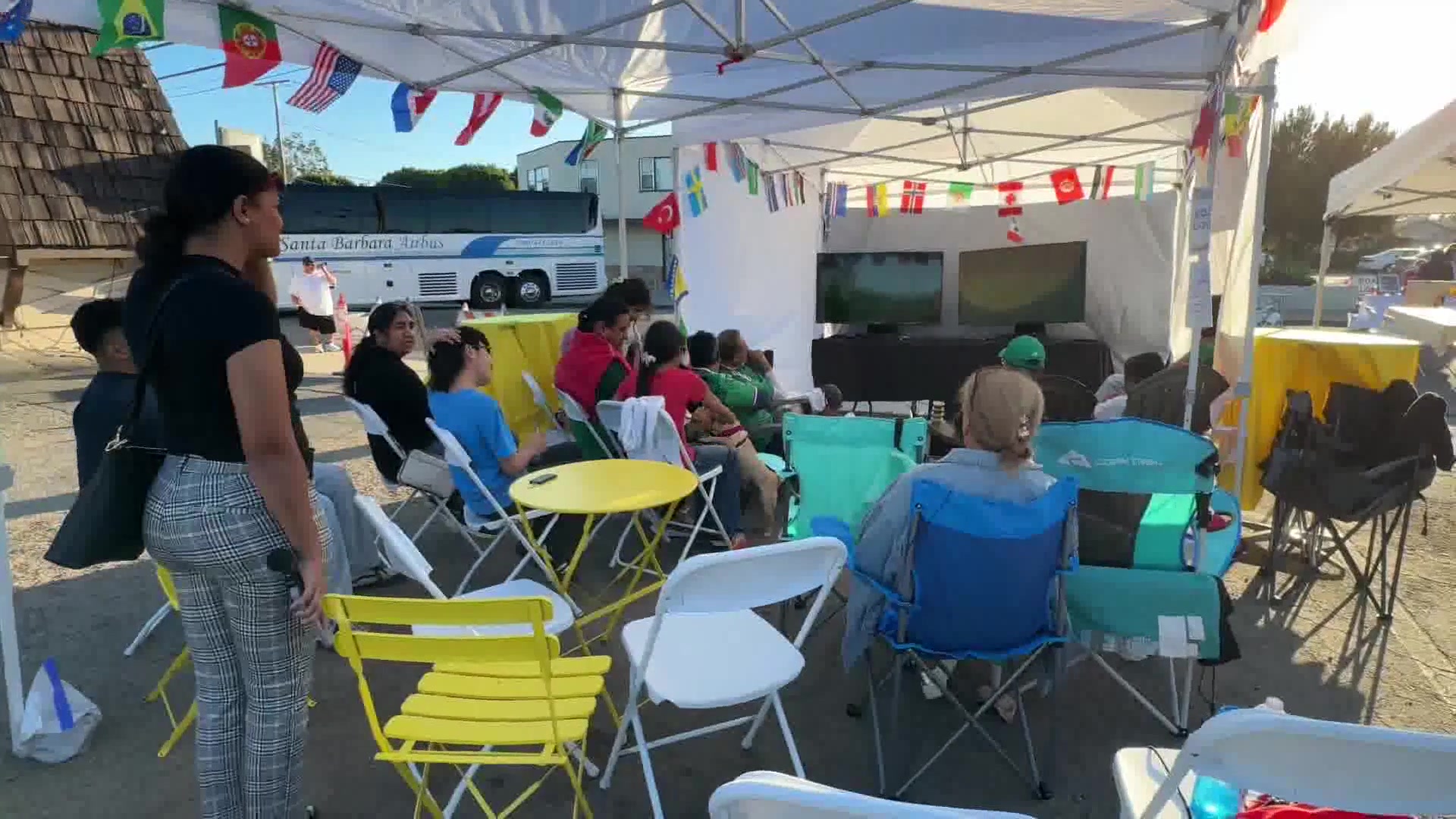 “Meet Me in Old Town Goleta” Block Party Included FIFA Watch Party